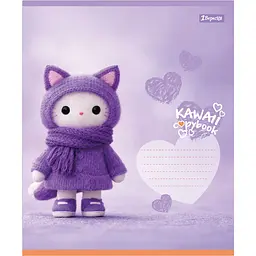 Набір зошитів 1 Вересня Kawaii notebook А5 12 аркушів у лінію 25 шт. (768738) - мініатюра 2