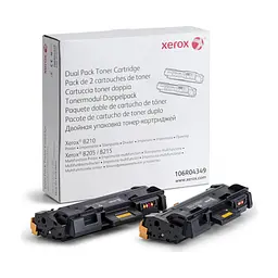 Тонер-картридж Xerox B205/B210/B215 Black 2x3K (106R04349)