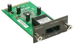 Модуль D-Link DEM-201F для комутаторів DES-3018/3026 (1 порт 100Base-FX)
