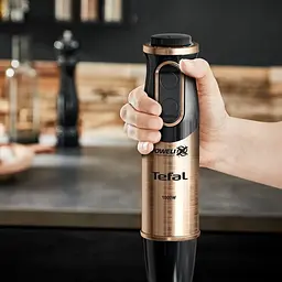 Міксер Tefal блендер заглибний Quickchef 1000Вт 3в1 чаша-800мл чопер-500мл турборежим чорно-бронзовий - мініатюра 6