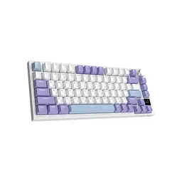 Клавіатура Ajazz AK820 Pro Flying Fish Switch Purple RGB USB/Wireless/Bluetooth UA Purple (AK820PRO-FF-PWB) - мініатюра 5