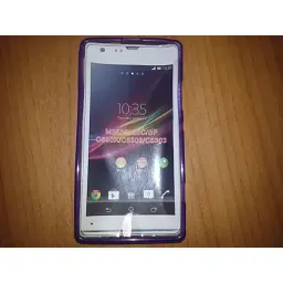 Чохол-накладка для Sony Xperia SP M35h/M35C/C530X/C5302/C5303 силіконовий фіолетовий - мініатюра 5