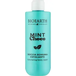Гель для душу Bioearth Botanique Chocolate Mint Choco Exfoliating Shower Gel М'ята та шоколад відлущувальний 250 мл