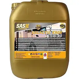 Олива моторна синтетична Sash Galactic E900 15W40 20 л (73222)