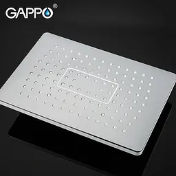 Душова система Gappo G2407-30, білий/хром, Хром - мініатюра 4