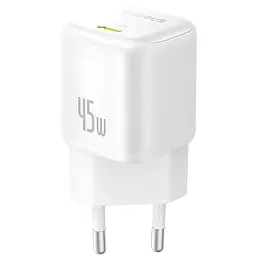 МЗП Baseus EnerFill FN22 Fast Charger PD45W (1USB-C) (E01233) Moon White