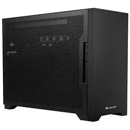 Корпус ALmordor Sharky 170I ITX чорний, без БЖ, Mini Tower SFF, для Mini ITX, 1xUSB 3.0, 1xType-C, макс. CPU - 70 мм / VGA - 330