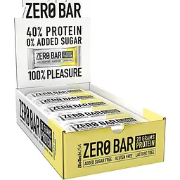 Набір батончики BiotechUSA Zero Bar Chocolate-Banana (20 шт. x 50 г)