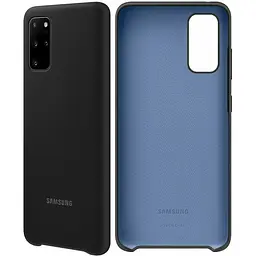 Оригінальний силіконовий чохол Samsung Silicone Cover Galaxy S20 (6.2") Black (EF-PG980TBEGRU)