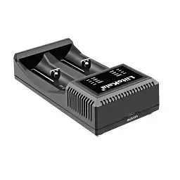 Зарядний пристрій Liitokala Lii-C2, Ni-Mh/Li-ion/Li-Fe, Micro USB, LED - мініатюра 2