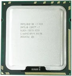 Процесор Intel Core i7 920 (AT80601000741AA) (Socket 1366, 8T, 2.93 ГГц, Tray) Б/в