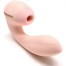 Вакуумний вібратор KisToy Tina Mini Light Pink