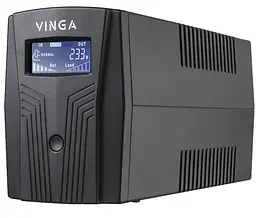 Джерело безперебійного живлення Vinga 800 ВА / 480 Вт / 7 А*ч (VPC-800PU)