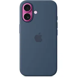 Чохол до мобільного телефона Apple iPhone16 Silicone Case with MagSafe - Denim (MYY23ZM/A) - мініатюра 4