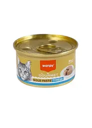 Консерви для котів Wanpy Gourmet Gold Paste Tuna - паштет з тунцем, банка 85г