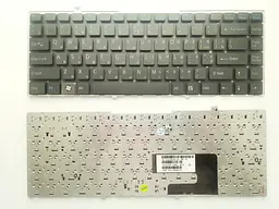 Клавіатура для ноутбуків Sony Vaio VGN-FW series чорна без рамки RU/US