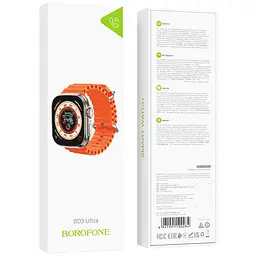 Смарт-годинник Borofone BD3 Ultra smart sports watch (call version) Золотий - мініатюра 4
