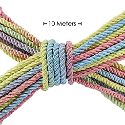 Мотузка для бондажу Ouch! Rope 10 м (мульті) - мініатюра 2