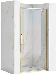 Душові двері Rea Rapid Swing 100 gold REA-K5619