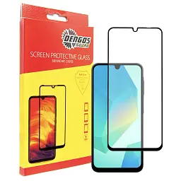 Скло захисне Dengos Full Glue Samsung Galaxy A16 5G (black) (TGFG-378)