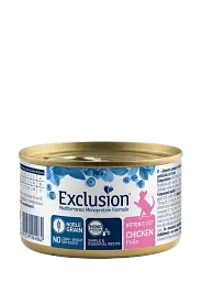 Вологий корм Exclusion (Ексклюжн) Cat Chicken Kitten для кошенят з м’ясом курки 85 г