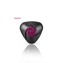 Вібратор для клітора з електростимуляцією Mystim Heart's Desire Black Edition - мініатюра 8