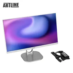 Моноблок Artline Home G43 23.8 FullHD IPS, Intel U5-225, 32 GB, 1 TB, Intel HD, W11P, White (G43WHITEv63Win) - мініатюра 3