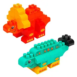 Дитячий конструктор Dino park ТехноК 2222TXK 190 деталей - мініатюра 7