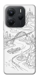 TPU чохол Demsky Dnipro spirit для Xiaomi Redmi Note 14 5G