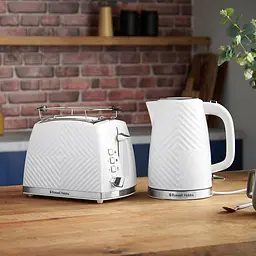Тостер Russell Hobbs Groove 2 Slice 850 Вт пластик підігрів розморож. - мініатюра 2