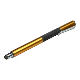 Стилус ємнісний, високоточний, Jot Pro двосторонній, алюмінієвий, з кріпленням, золотистий