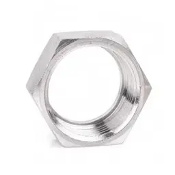 Гайка латунна Eco-Flex DN40 з нікелевим покриттям 2" (PFN040) 30412 - мініатюра 2
