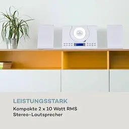 Акустична стереосистема Auna Wallie Microsystem CD (10033228) - мініатюра 6