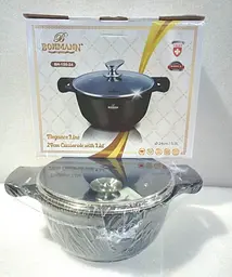 Каструля Bohmann BH 150-24 Black 24 см 5 л - мініатюра 2