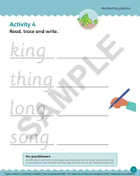 Cambridge Phonics and Handwriting Learner's Book. Step 2C - Кейт Грегсон - мініатюра 6