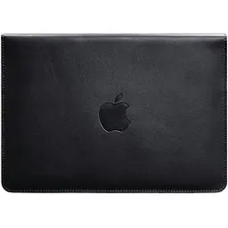 Шкіряний чохол-конверт BlankNote на магнітах для MacBook 13 Темно-синій