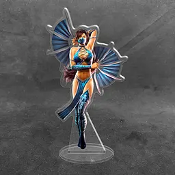 Акрилова колекційна фігурка Мортал комбат Mortal Kombat Кітана (1) 15 см - мініатюра 2