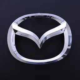 Емблема для Mazda 3 140 x 110 мм 3M скотч