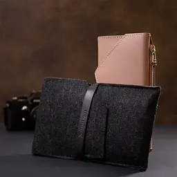 Жіночий шкіряний гаманець Grande Pelle 21х10х2 см acs0018766 - мініатюра 10