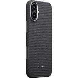 Чохол PC Pitaka with MagSafe для Apple iPhone 17 (6.3) Black / Grey