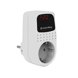 Реле напруги ColorWay DS2, white (CW-VR16-02D) - мініатюра 3