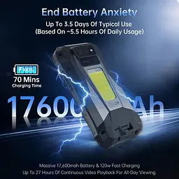 Смартфон 8849 Tank X 16/512GB Black [171496] - мініатюра 7