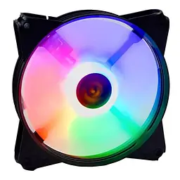 Вентилятор GTL 120 мм Multicolor F1, Black (GTL-120LMCF1) - мініатюра 1