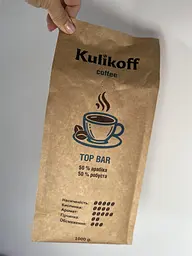 Кава в зернах KULIKOFF TOP BAR 1 кг