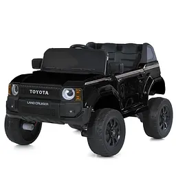 Джип дитячий 2.4G 225/235W акумулятор 24V5AH EVA шкіра чорний (2155EBLR-2(24V))