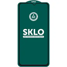 Захисне скло SKLO 5D (тех.пак) для Samsung Galaxy A06 Чорний