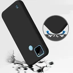 Силіконовий чохол BeCover для Realme C21Y / C25Y  Black (707448) - мініатюра 3