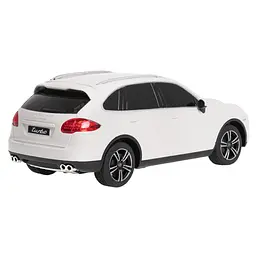 Машинка на управлінні 1:24 Porsche Cayenne Turbo білий RASTAR - мініатюра 6