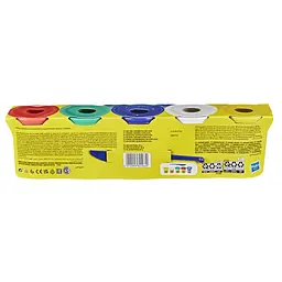 Набір пластиліну Hasbro Play-Doh, 5 баночок (F1848) - мініатюра 4