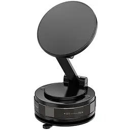 Автоутримувач Wi-CH057 Holdex Magnetic Car Holder with Vacuum Mount Black Wiwu teh0029284